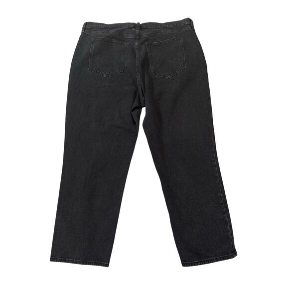 Abercrombie & Fitch Jeans Women's 35/20R The Ankle Straight Ultra HighRise Black - Picture 2 of 6